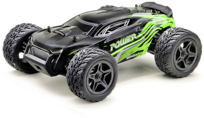 C-Ware Absima Power 1:14 Rc Modellauto Elektro Truggy 4 Wd Schwarz Grün Siehe Text/Foto - 4250650943851