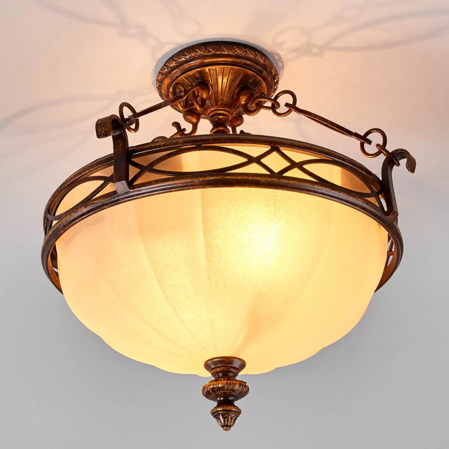 B-Ware Feiss Abstands Deckenleuchte Drawing Room 39,3 Cm Deckenlampe Lampe Leuchte Spot - 14817299496