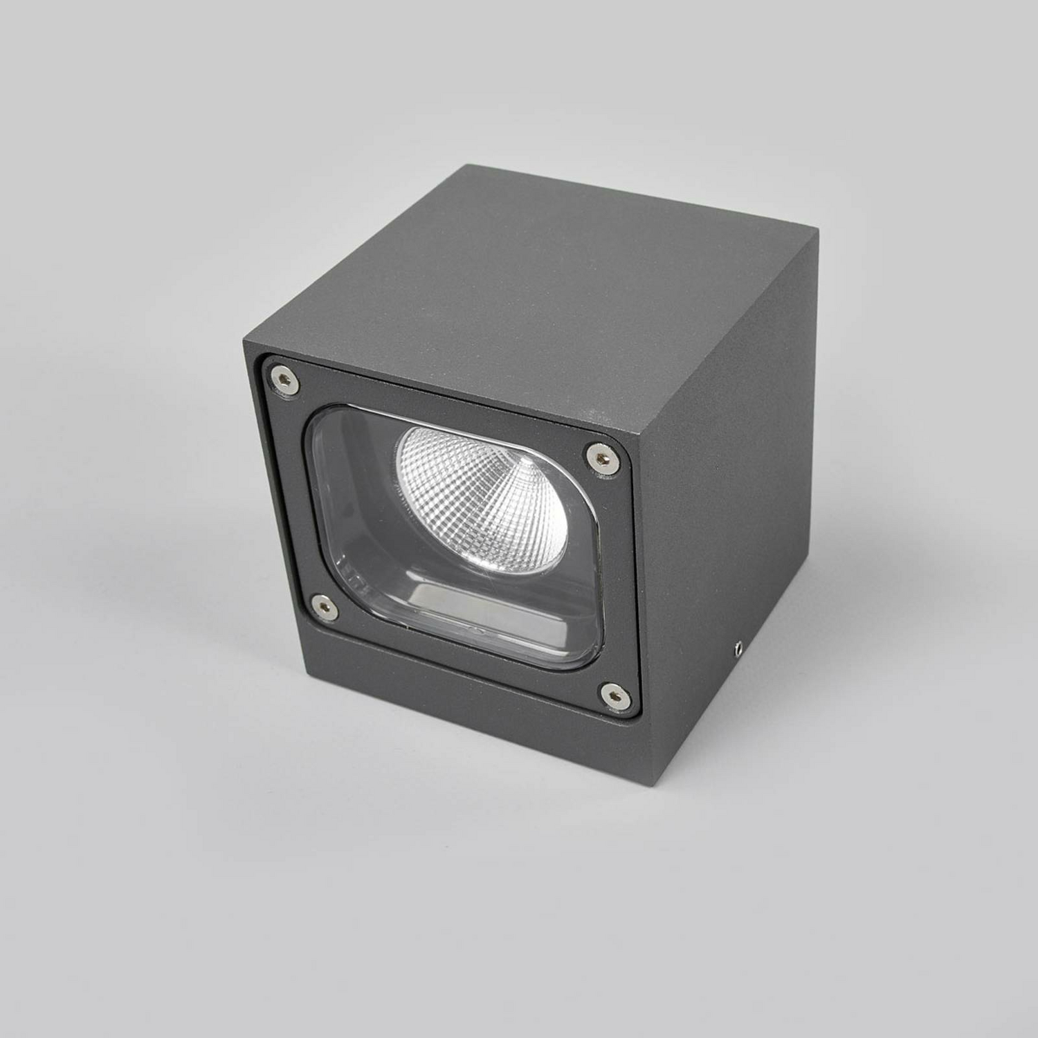 B-Ware Lucande Abwärts Strahlende Led Außen Wandleuchte Merjem Lampe Leuchte Dunkelgrau - 4251096537994