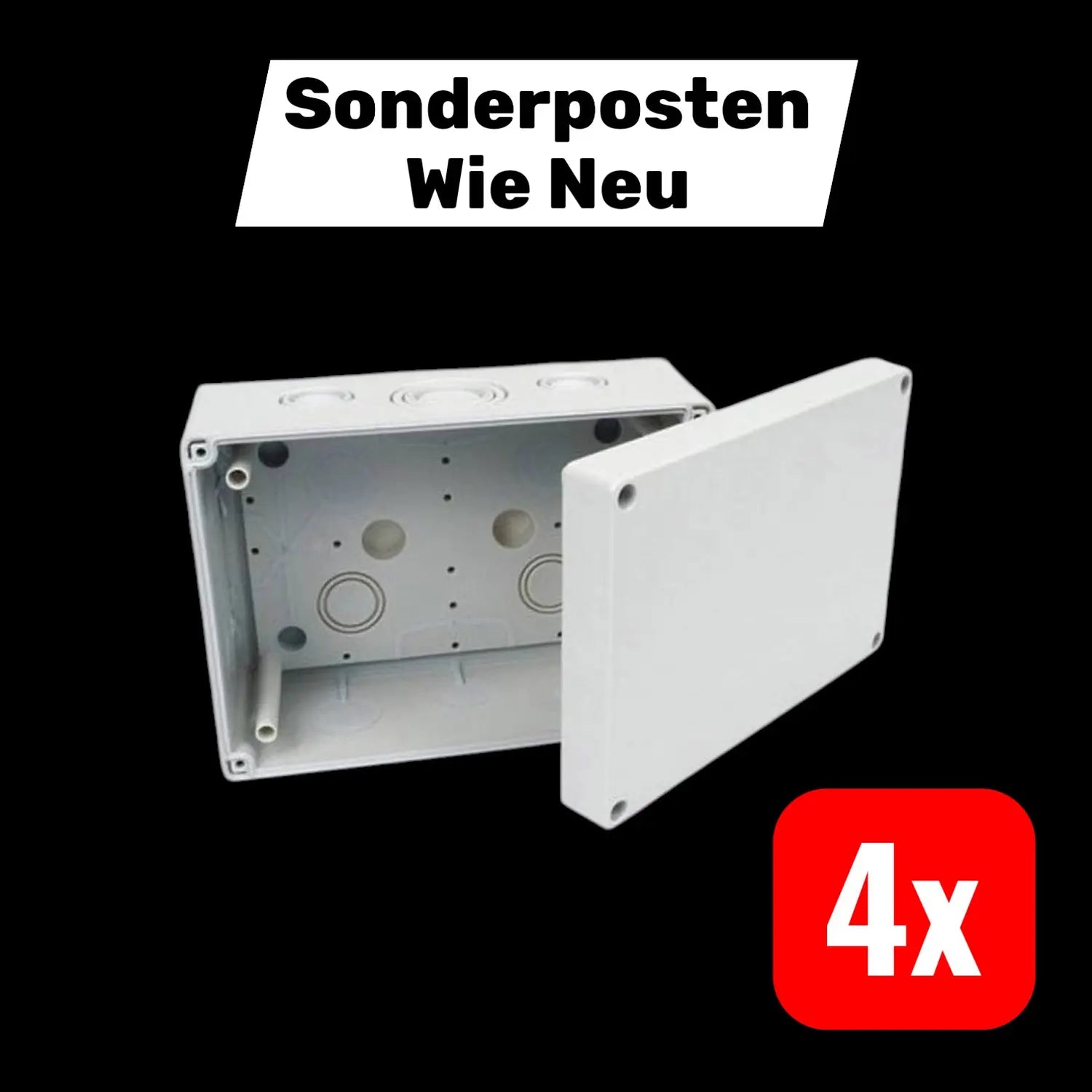 B-Ware Kopos Ksk 175 Ka Abzweigdose Halogenfrei 176 X 126 X 92 Mm 4 Stück - 8595568919687