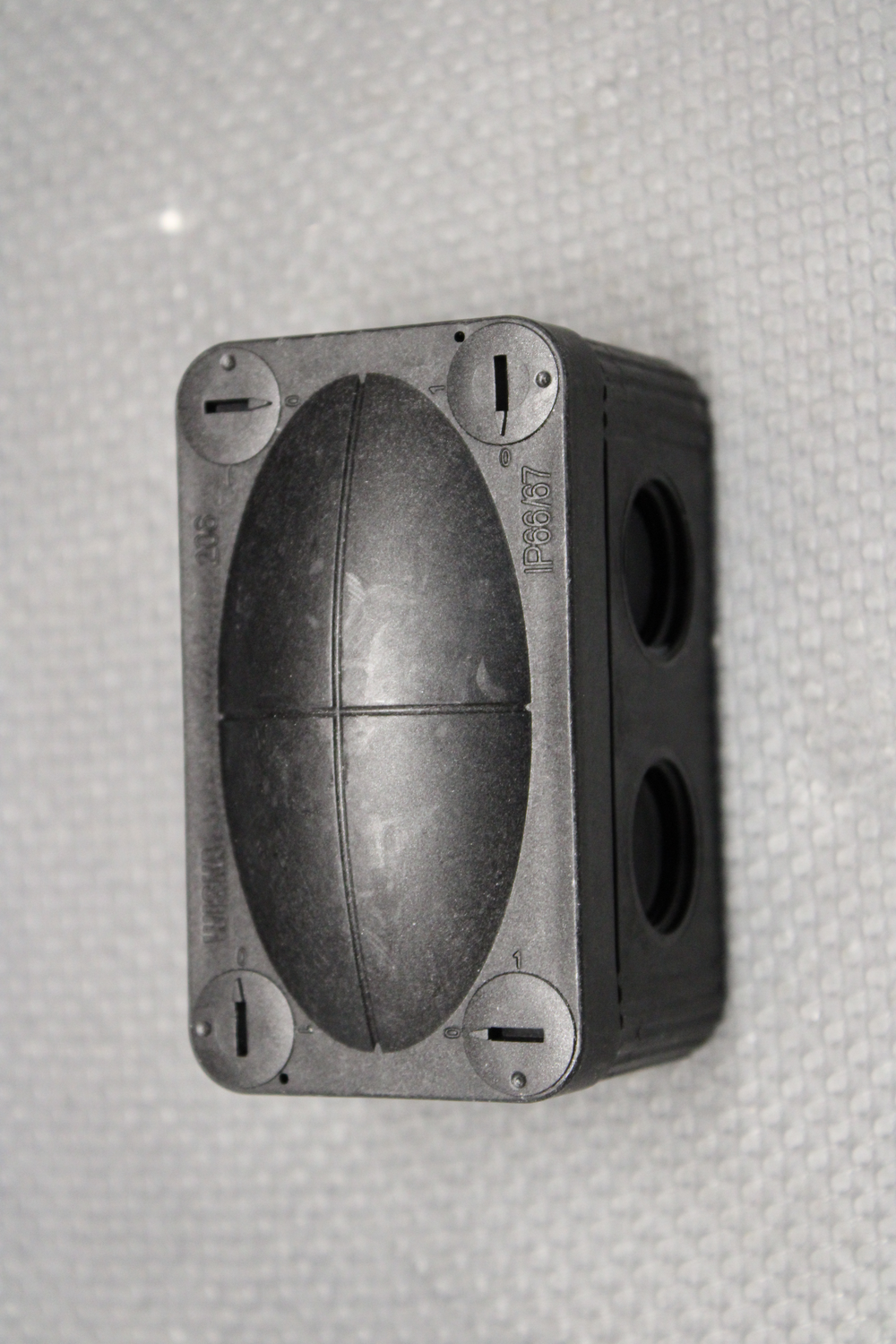 B-Ware Wiska Abzweigkasten Verteilerbox Combi 206 Bk Schwarz 85 X 49 X 51 Mm 13 Stück - 2050006048092