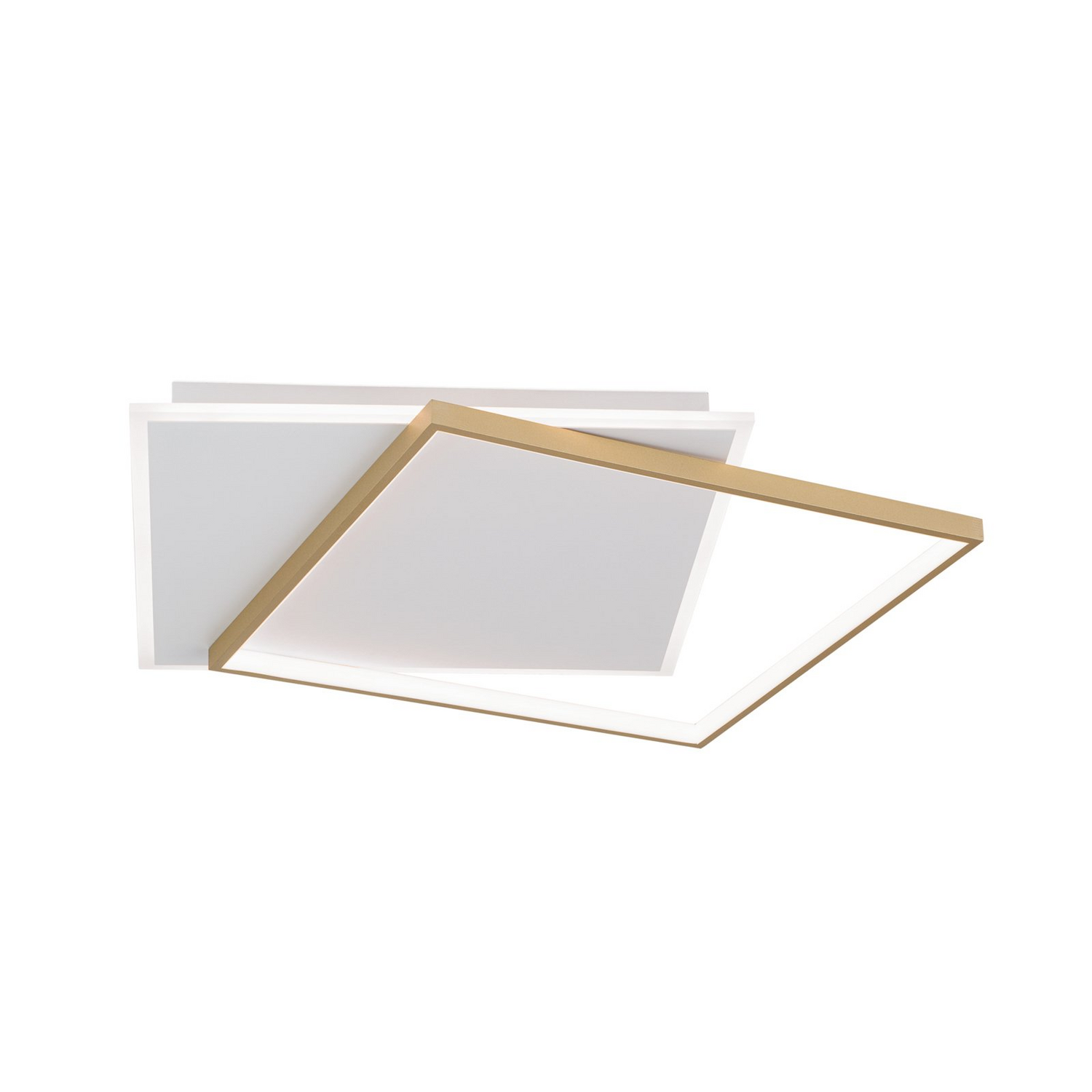 Led Deckenlampe Emanuel Weiß Gold Deckenleuchte Lampe Leuchte Spot Licht B-Ware - 9003090274291