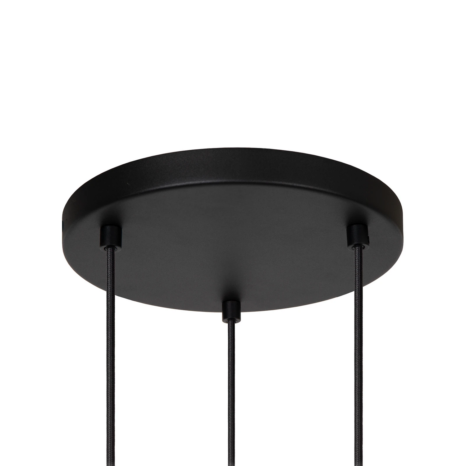 Lucide Hängeleuchte Evora Hängelampe Deckenlampe Dreiflammig Rondell Schwarz B-Ware - 5411212452542
