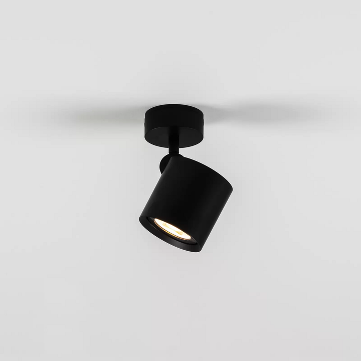 Milan Iluminación Kronn Deckenleuchte Deckenlampe Lampe 1flg Höhe 16,6cm schwarz