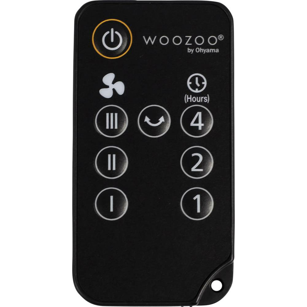 Woozoo By Ohyama Tischventilator Ventilator Schreibtischventilator 49 W Schwarz B-Ware - 8716382202988