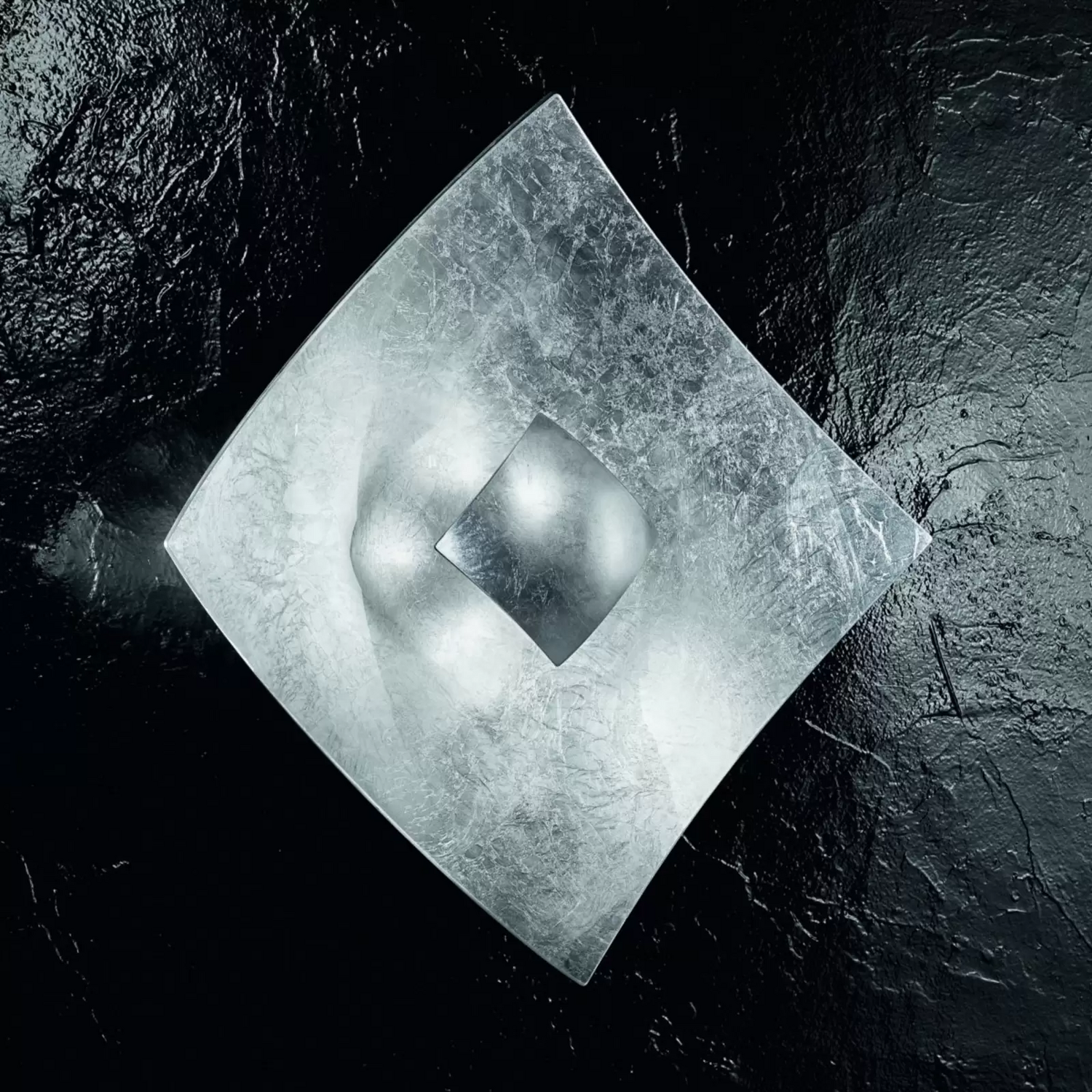 Kögl Wandleuchte Quadrangolo Silber 32,5x32,5cm Wandlampe Leuchte Licht G9 Lampe B-Ware - 4040766268234