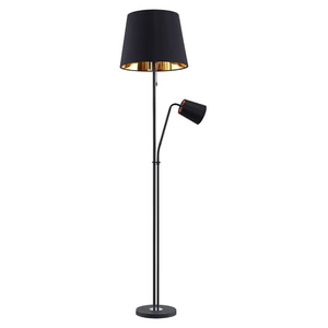 B-Ware Lindby Efalia Stehlampe Stehleuchte Standleuchte Leselampe Leuchte Schwarz G475