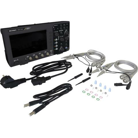 Voltcraft DSO-2104 Oscilloscope Appareil de mesure de laboratoire Multimètre numérique de laboratoire