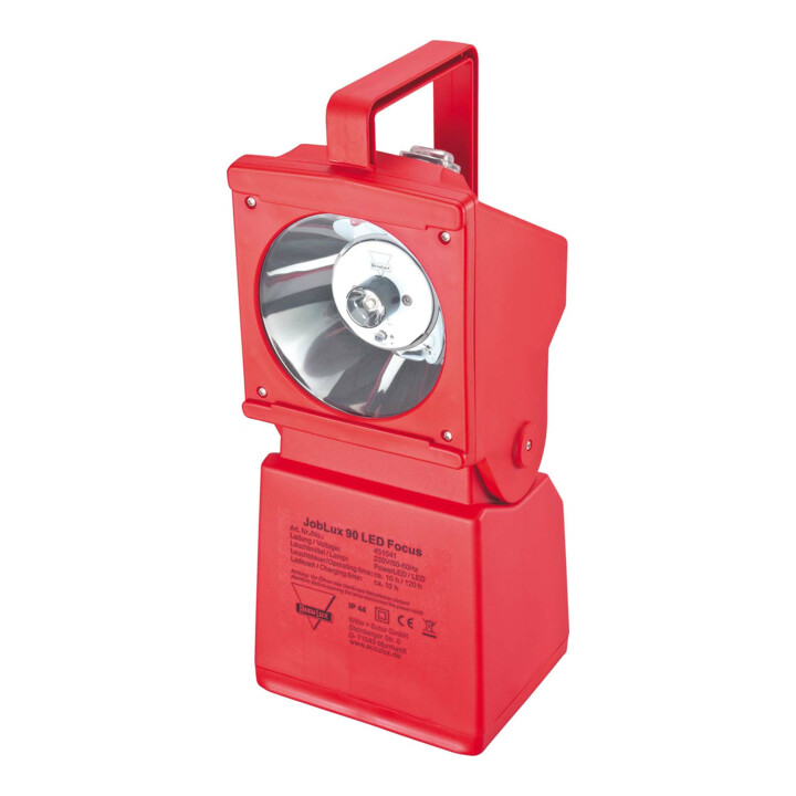 B-Ware Accu Lux Arbeitsleuchte Notleuchte Led Akku 100230 V Rot 451541 Leuchte Lampe163 - 4003189515415