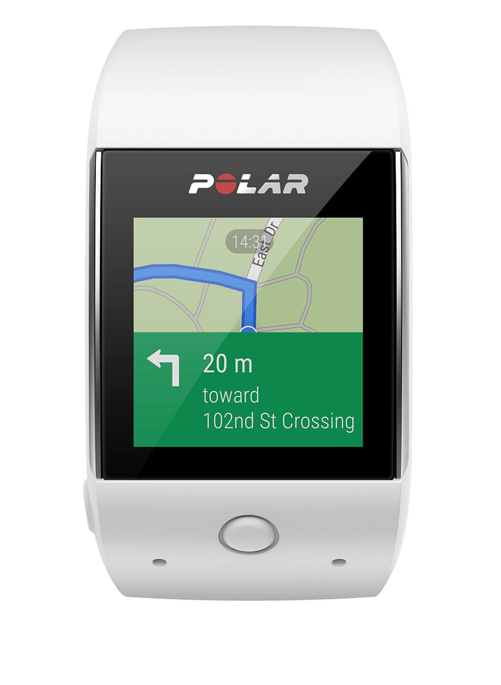 POLAR Smartwatch POLAR M600 weiß Puls Fitness Aktivität Schlafmessung Bluetooth