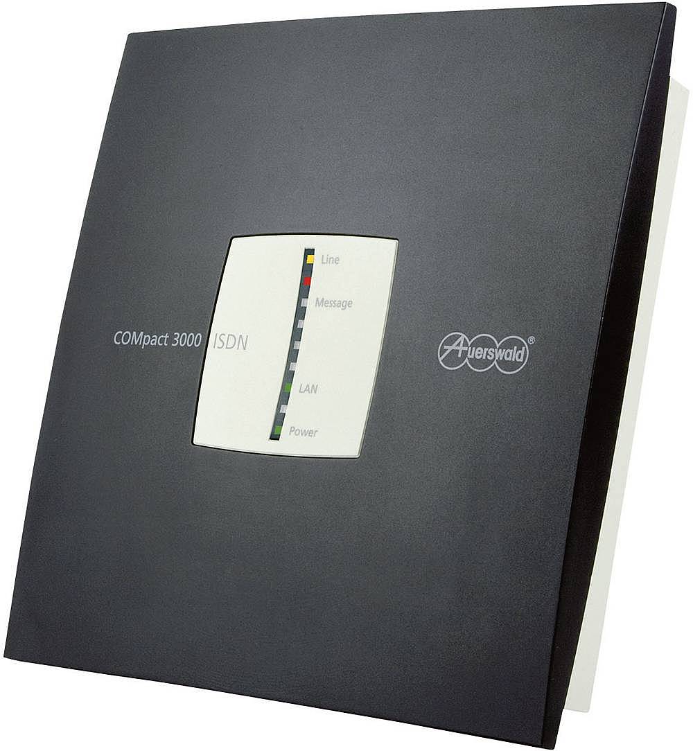 Auerswald   Co Mpact 3000 Isdn Telefonanlage   4 Analoge Nebenstellen Telefon B-Ware
