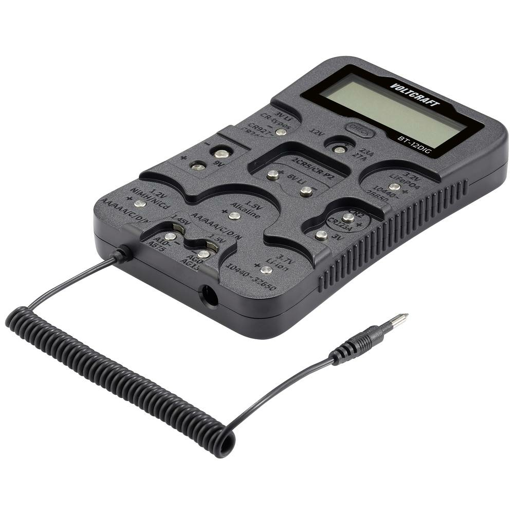 B-Ware Voltcraft Batterietester Bt 12 Dig Messbereich Tester Messgerät Gerät Batterie