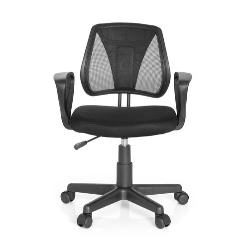 B-Ware Hjh Office Kinderschreibtischstuhl Kinderstuhl Kiddy Stuhl Cd Netzstoff Schwarz