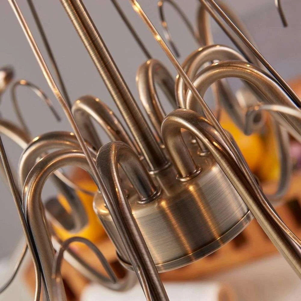 B-Ware Lindby Kronleuchter Marnia Deckenlampe Pendelleuchte Hängeleuchte Leuchte E14508