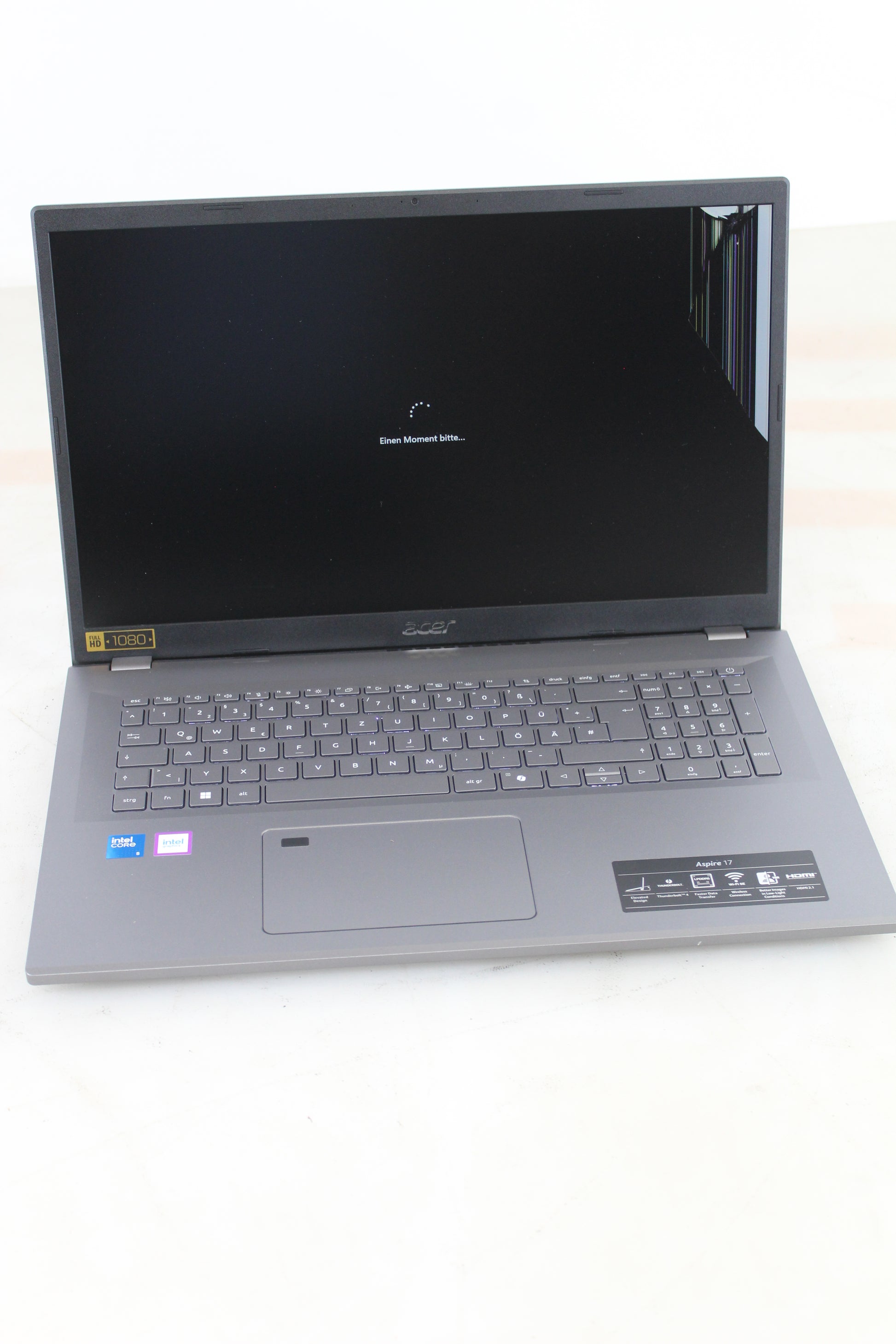 Acer Aspire 17 NB Core5 Laptop 16GB 512GB Intel Core 5 120U W11P SIEHE TEXT/FOTO - 4711474322234