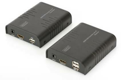 Digitus Hdmi Usb Extender Verlängerung über Netzwerkkabel Rj45 Audio Extender247 B-Ware