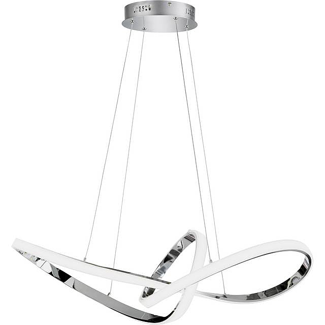 B-Ware Wofi Action Missoni 617101016000 Pendelleuchte Hänge Deckenlampe 48 W Chrom - 4003474329482