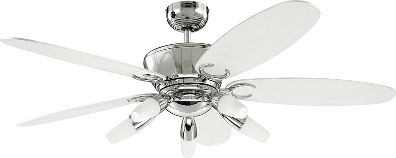 Westinghouse Arius Deckenventilator Ventilator (ø) 132 Cm Farbe: Weiß, Schwarz B-Ware