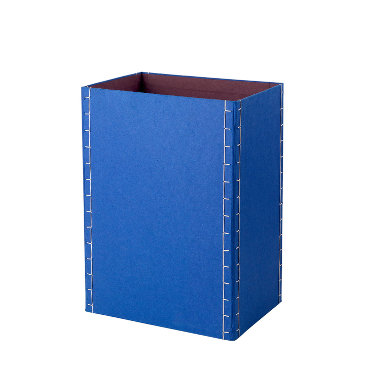 Broste Copenhagen Iro Papierkorb Mülleimer 30x42 Cm Intense Blue Siehe Text/Foto B-Ware