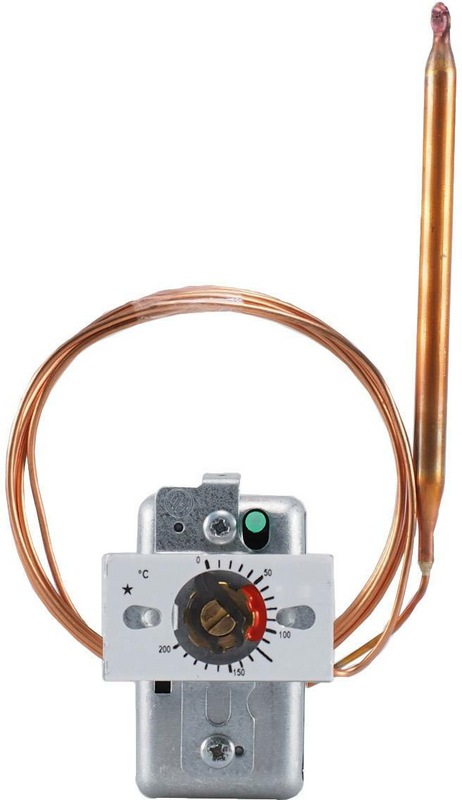 Jumo Einbauthermostat Thermostat 0  200°C Temperaturbegrenzer Tb 1 Polig 230 V/Ac B-Ware - 4053877007425