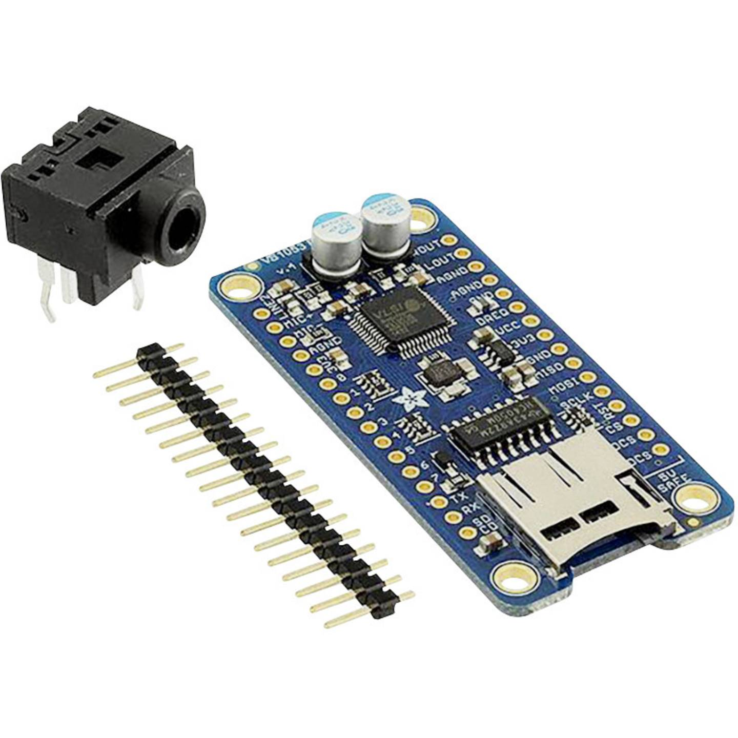 B-Ware Adafruit Erweiterungsboard Board Audio Vs1053 B Erweiterung 1 St Blau - 2050004690552