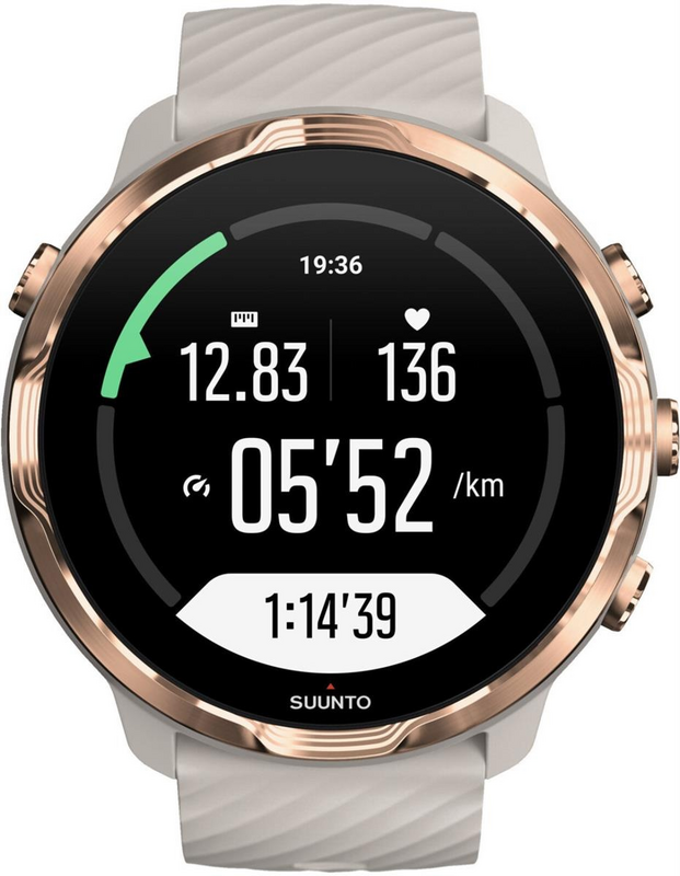 Suunto 7 Uhr Smartwatch Multisportuhr Laufuhr Sportuhr Sandstone Rosegold