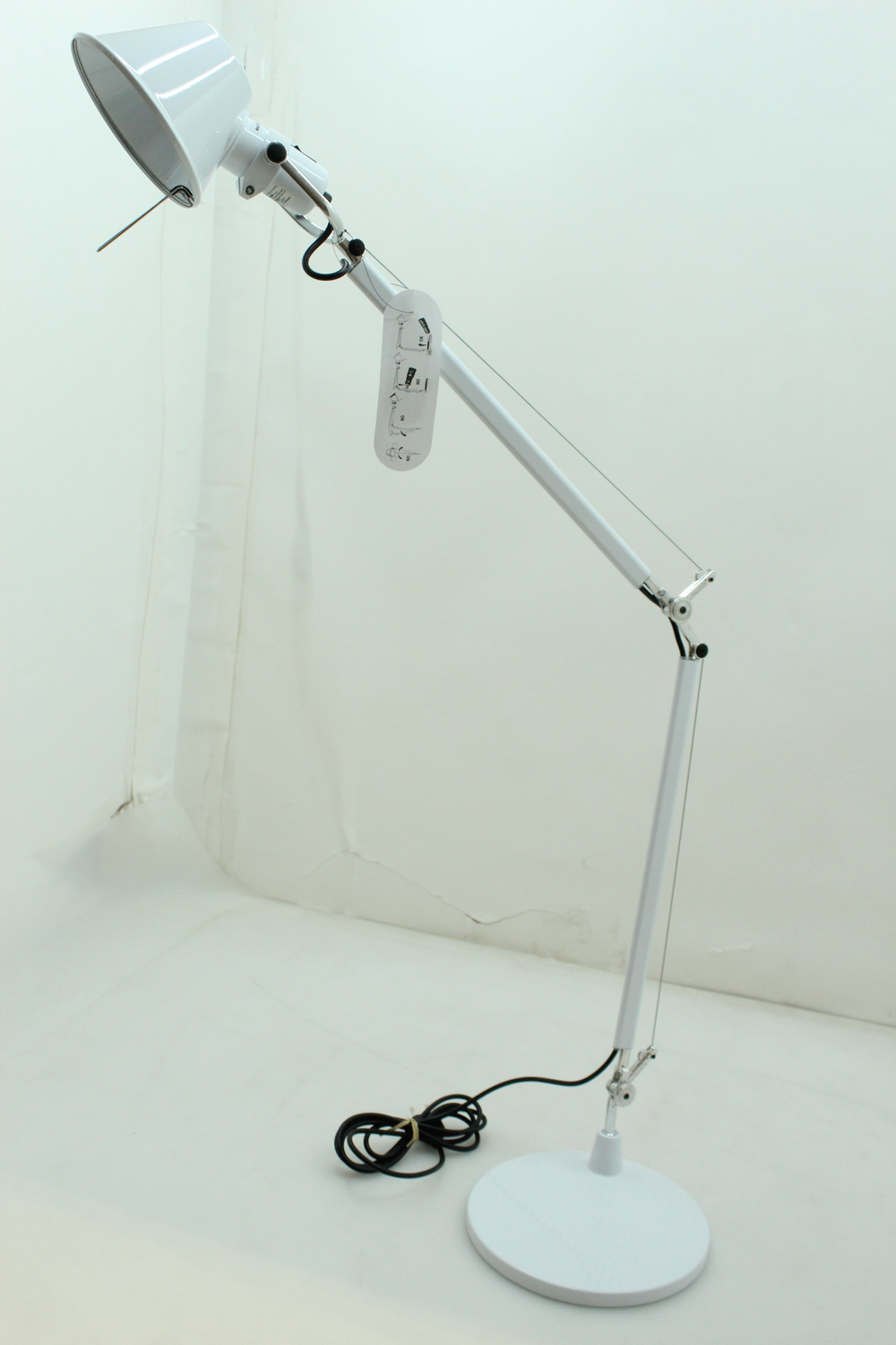 B-Ware Tolomeo Tavolo Schreibtischleuchte Lampe Weiß Lackiert Bx H 78x64,5cm Siehe Text