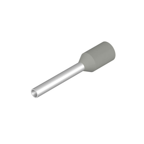 Weidmüller Aderendhülse Aderendkappe Hülse Teilisoliert Grau 0.75 mm² 4500 STÜCK - 4008190033002