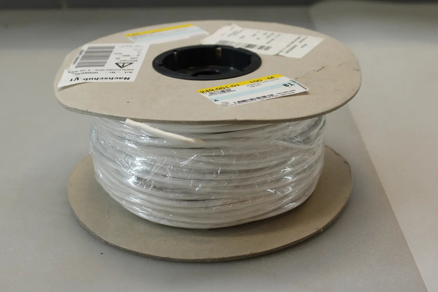 B-Ware Lapp Litze Kupferdraht Aderleitung Kabel Weiß Flexibel 1x6 Mm² H07 V K 100 Meter - 2050000538261