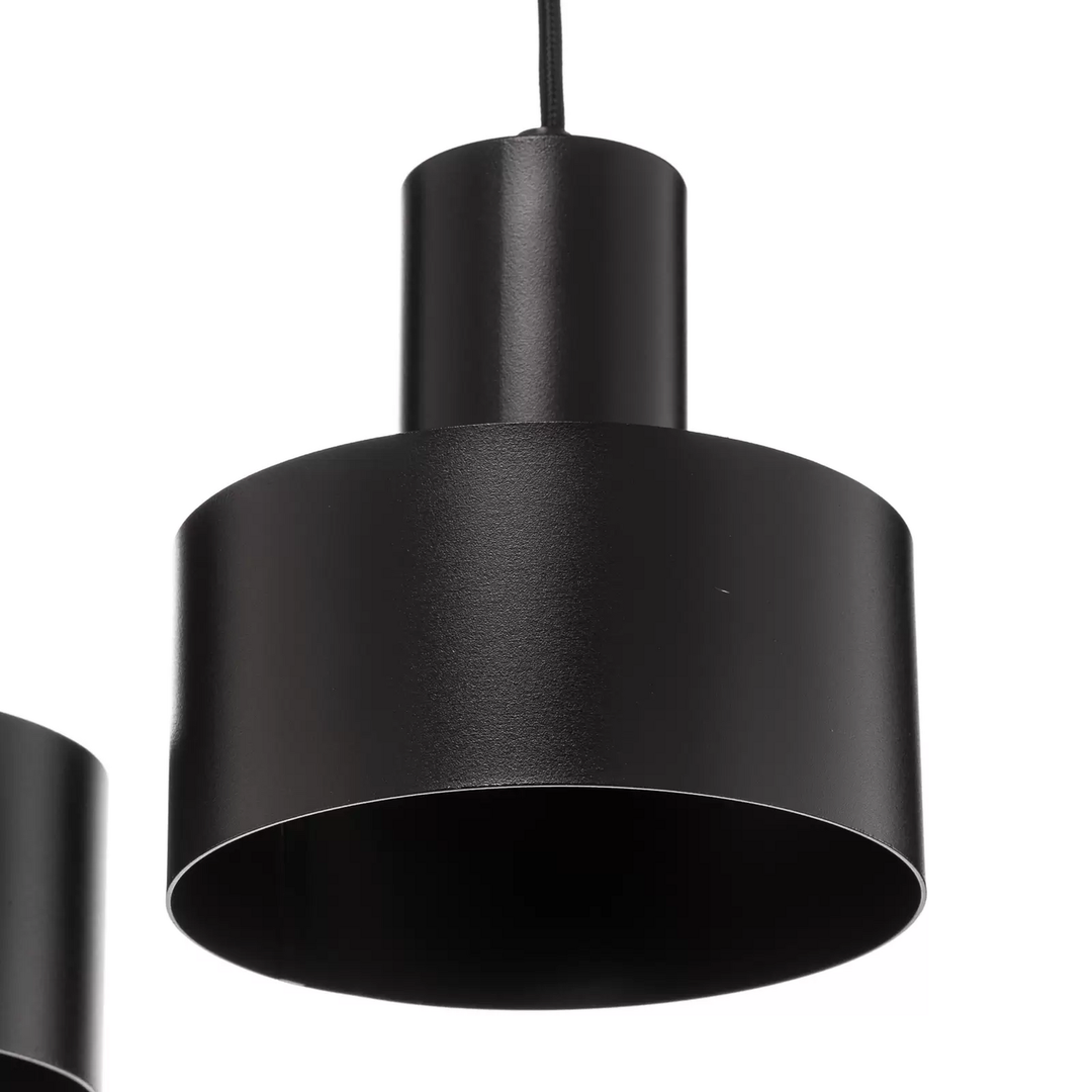 Euluna Hängeleuchte Rif 4 Pendelleuchte Deckenlampe Linear 4 Flammig E27 Schwarz B-Ware - 5907554415081