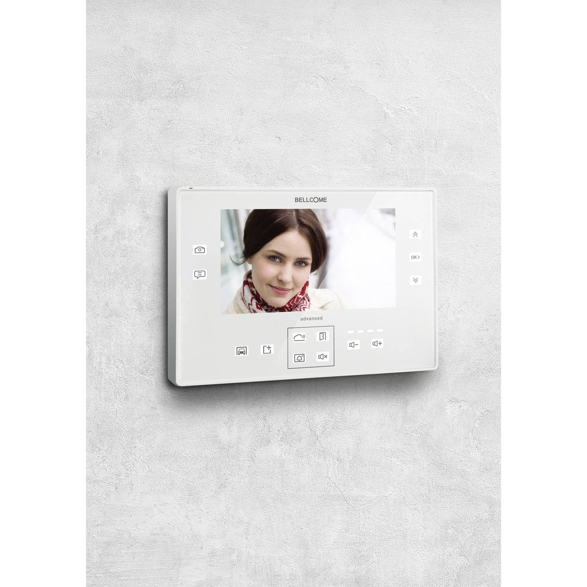 Bellcome Inneneinheit Video Set 7 Zoll Monitor weiß Advanced DEFEKTWARE - 6425859407918
