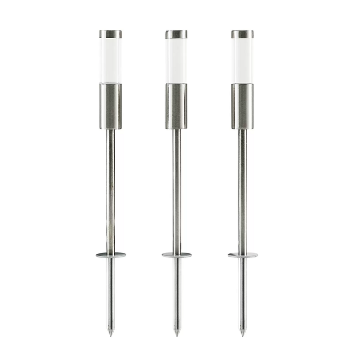Prios Edinai Led Außenstrahler Erdspieß 3er Set Outdoor Außenleuchte Lampe Licht B-Ware