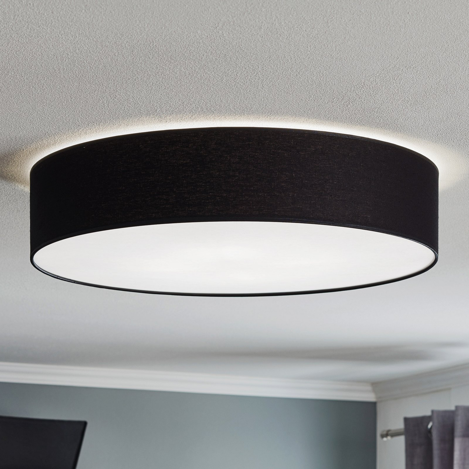 Euluna Deckenlampe Rondo dunkelgrau Ø 60 cm Deckenlicht Lampe SIEHE TEXT/FOTO