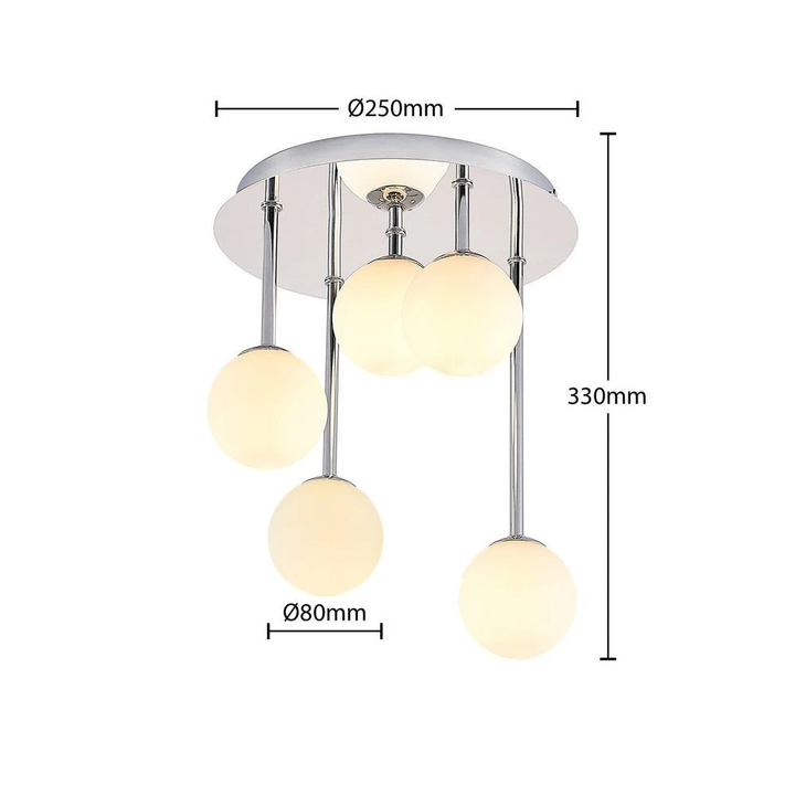 Lindby Chrissy Deckenlampe Lampe Leuchte Hängeleuchte Pendelleuchte G9 33W Licht