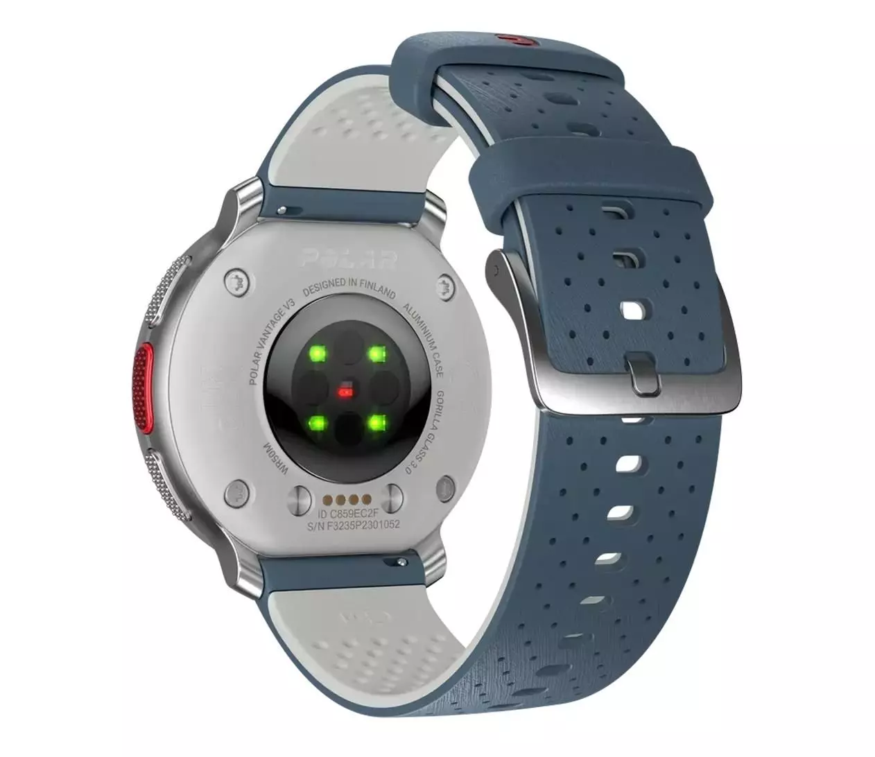 B-Ware Polar Vantage V3 Blue Sportuhr Armbanduhr Fitnessuhr Tracking Smartwatch Uhr