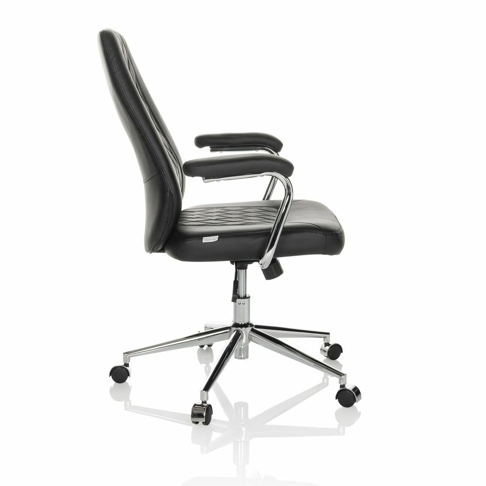 B-Ware Hjh Office Drehstuhl Bürostuhl Theo I Kunstleder Schwarz Chefsessel