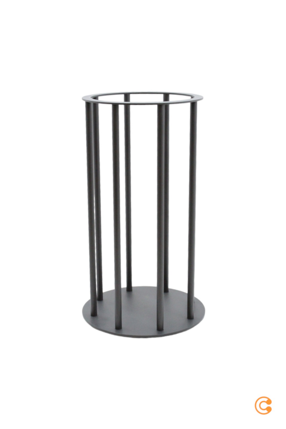 Gloster Ambient Line Tall Glass Lantern Windlicht Laterne Kerzenhalter schwarz