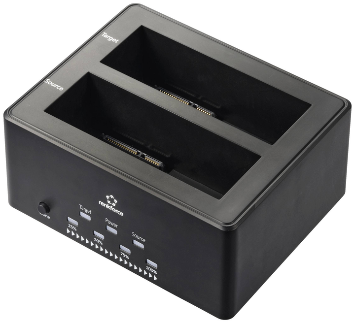 Renkforce RF-5576396 USB 3.2 Gen 1 USB 3.0 SATA Port Festplatten-Dockingstation