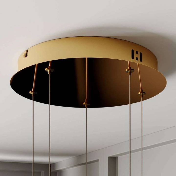 Lucande Led Pendelleuchte Hayley Hängelampe Deckenlampe Lampe 5 Flmg Glas G629 B-Ware - 4251096562477