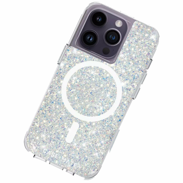 CASE-MATE Twinkle Stardust Backcover Handyhüllen Apple iPhone 14 Plus Glitzer