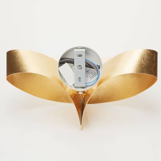Selène Goldene Designer Wandleuchte Scudo Wandleuchte Wandlampe Wandlicht Lampe  B-Ware