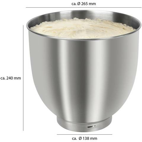 B-Ware Clatronic Küchenmaschine Rührmaschine Knetmaschine Teigmaschine Km 3765 Rot