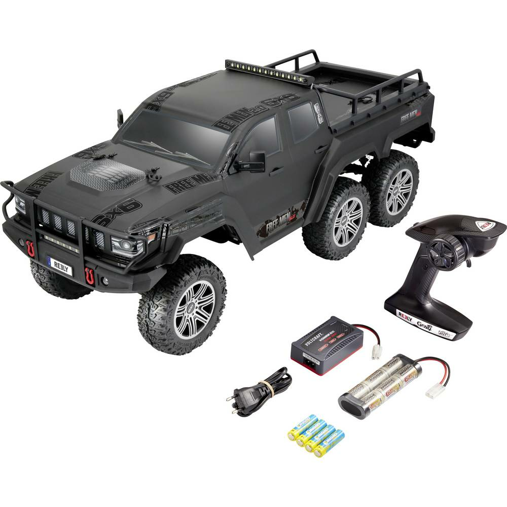 B-Ware Reely Free Men 2.0 6x6 Brushed 1:10 Rc Modellauto Elektro Crawler Allrad Mod753