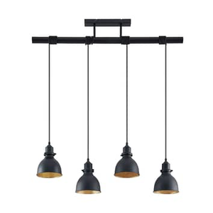B-Ware Lindby Senjarik Pendelleuchte Hängeleuchte Hängelampe Lampe Vierflammig Schw724