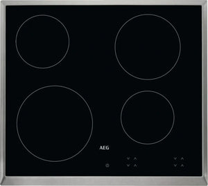 B-Ware Aeg Kochfeld Herdplatte Glaskeramik Einbaukochfeld Autark 60cm Touch Control