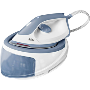 B-Ware Aeg Dampfbügelstation Bügelcenter Gentle 5000 2400 W 1.2l Blau Weiß603