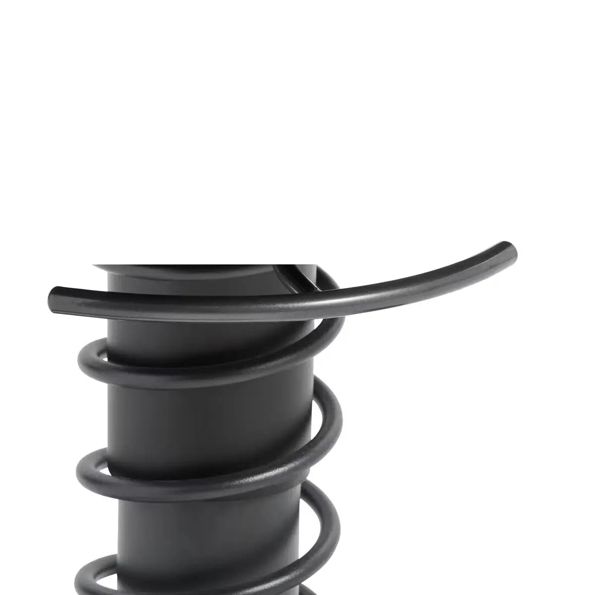 B-Ware Aeris Swopper Bürohocker Schwarz Mikrofaser Ergonomisch Höhenverstellbar Hocker - 1