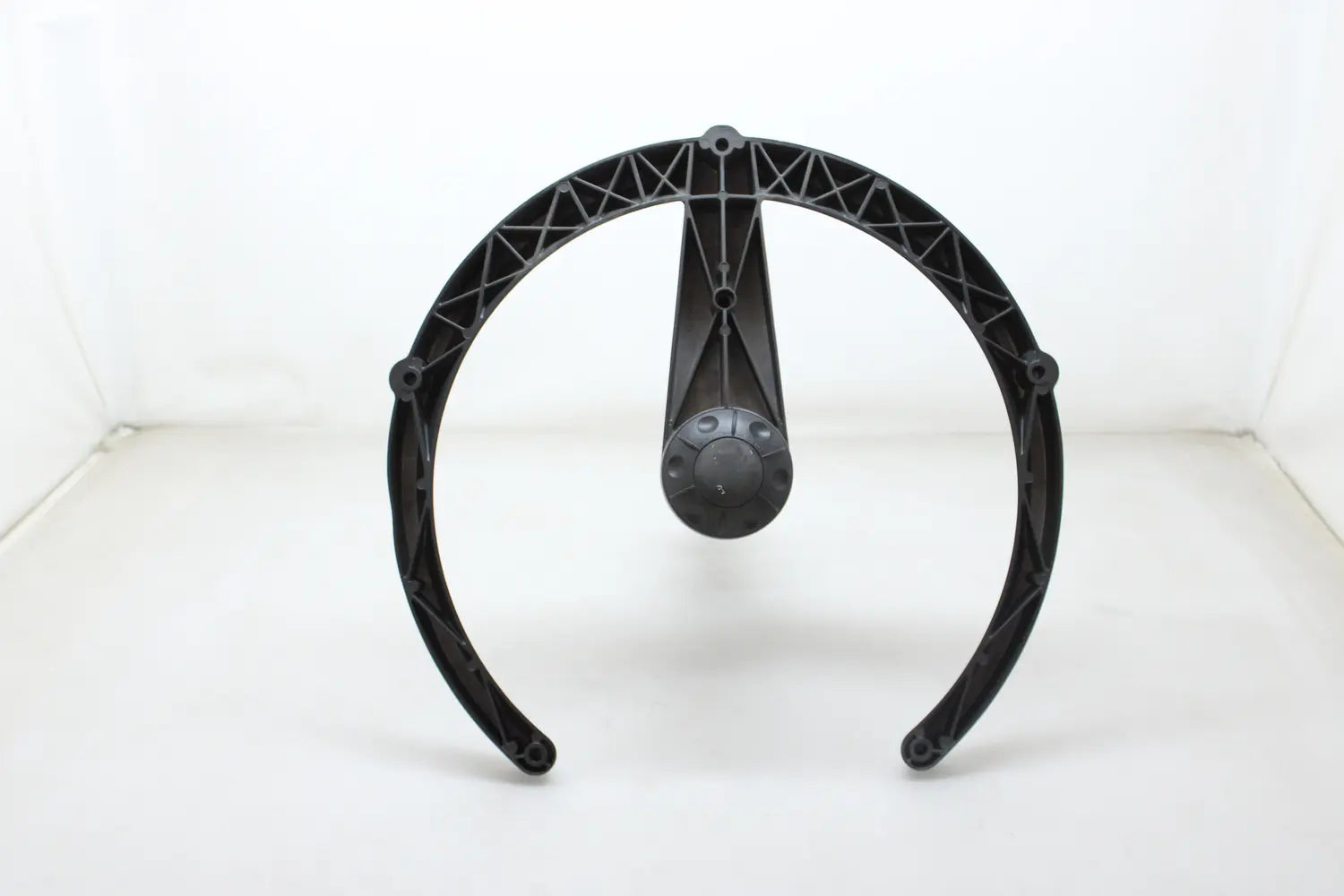 B-Ware Aeris Swopper Hocker Aktiv Sitz Höhe Standard Hartbodenrollen Kunstleder Schwarz - 4250200425110