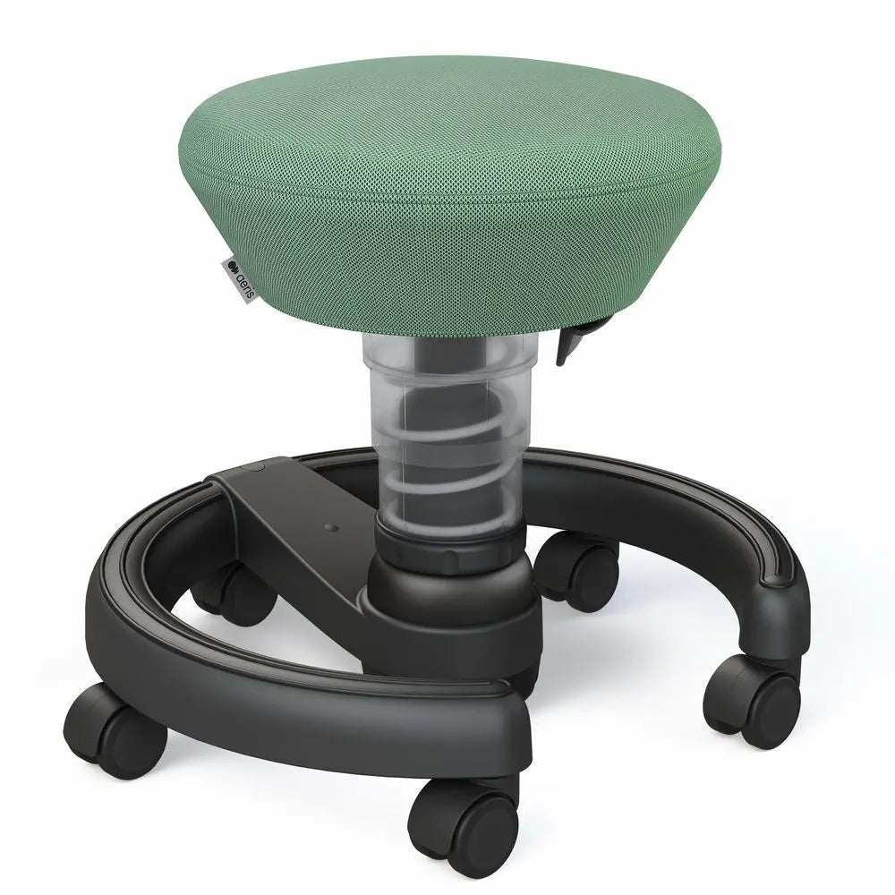 B-Ware Aeris Swoppster Swopper Grün Gestell Schwarz Hocker Sitzhocker Kinderhocker  - 1