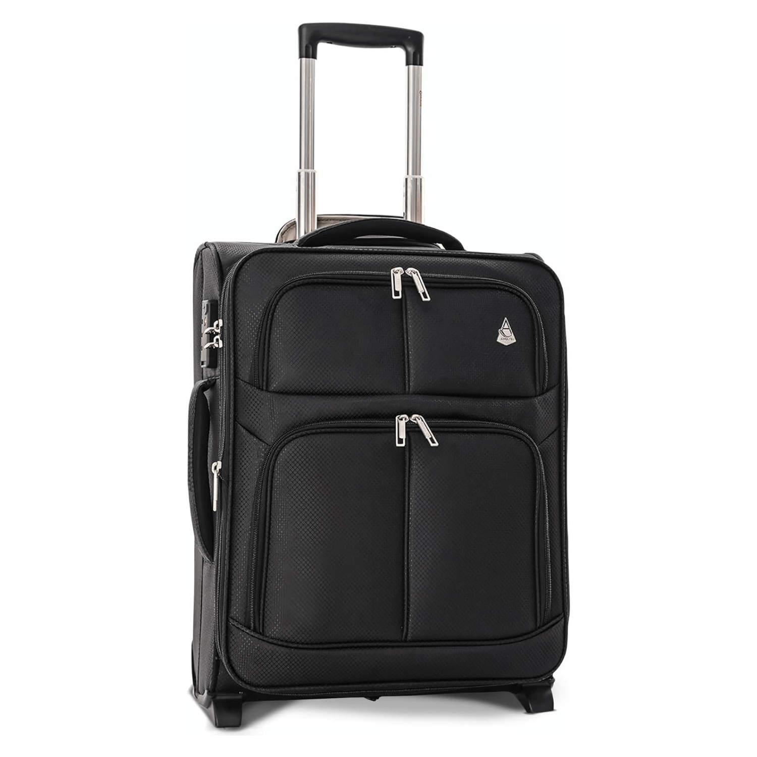Aerolite Handgepäck Koffer 2 Rollen leicht 55x40x20cm für Ryanair Reisen - 5038230170144